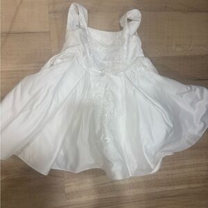 Azazie White Formal Kids Dress